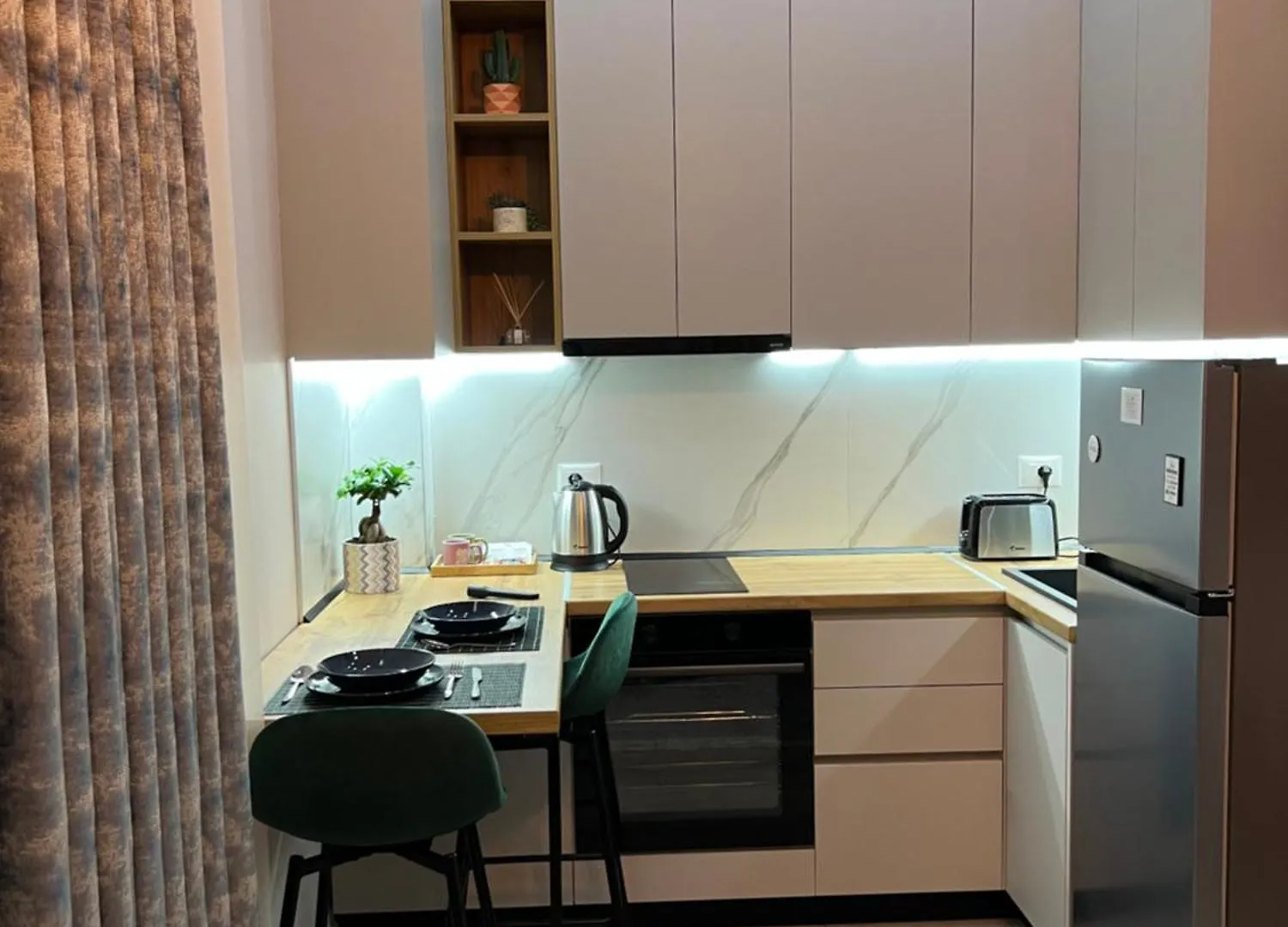 Studio Apartment Festa Tirana Albánia